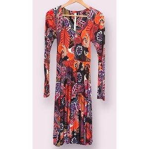 Uncle Frank Mod Floral Paisley Dress